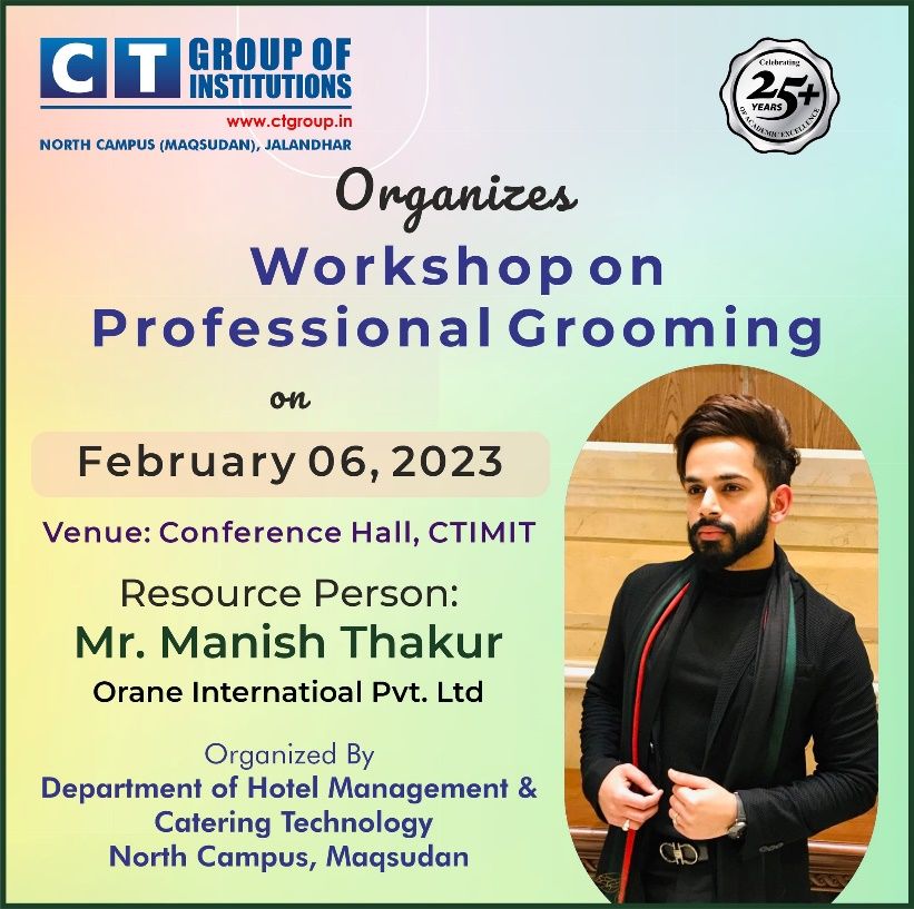 Workshop on Professional Grooming