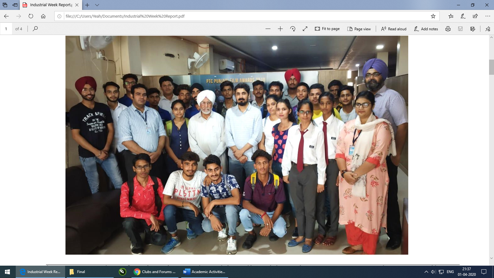Visit to Pritam Film Production Pvt Ltd, Jalandhar