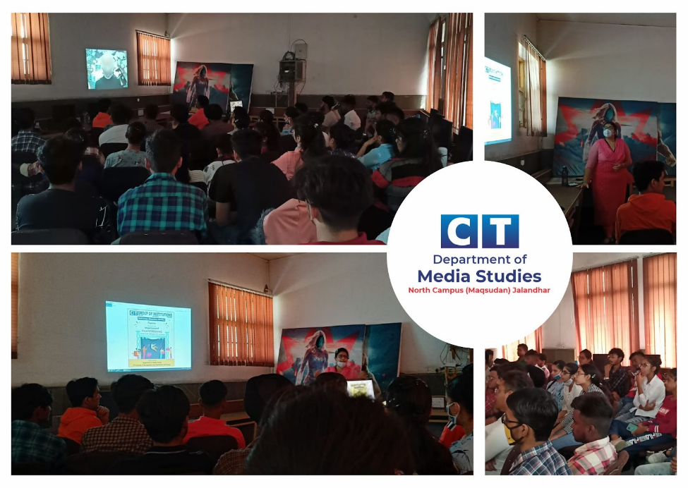Session on ‘Importance of Film Screening ’ Organized by Department of Media Studies