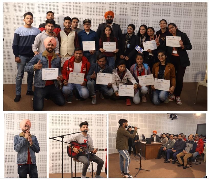 Open Mic Organized at Multimedia Studio