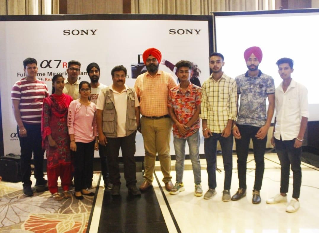 Multimedia Students attended Photography Workshop  by Sony Camera Expert