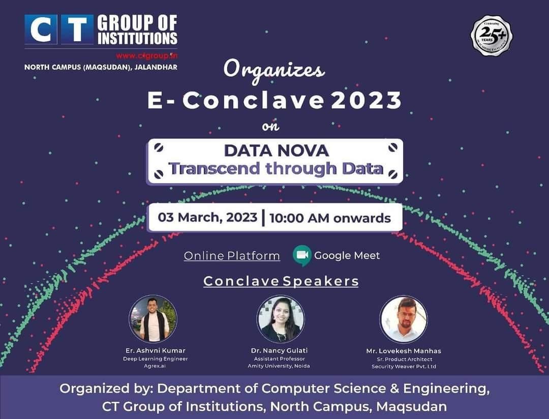 “E-Conclave” On Data Nova Transcend through Data