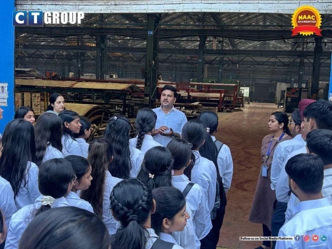 Industrial Visit to Rail Coach Factory
