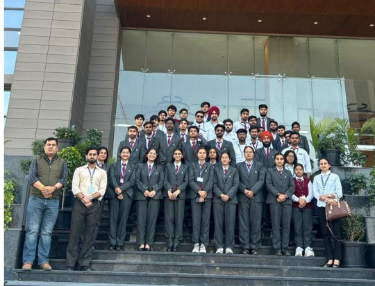 Industrial Visit to CS Soft Solutions Pvt. Ltd., Mohali